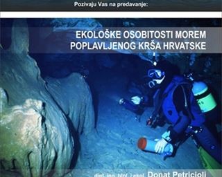 Predavanje "Ekološke osobitosti morem preplavljenog krša Hrvatske"
